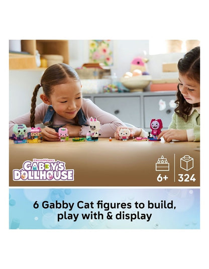 Gabby's Dollhouse Brick Built Cat Friends 11215