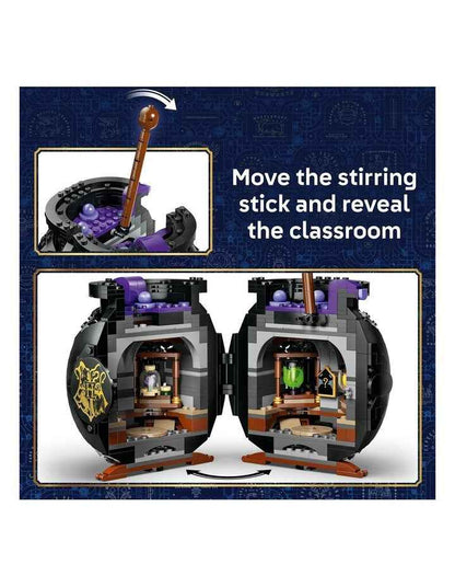 Magic Cauldron & Potions Classroom Building Set