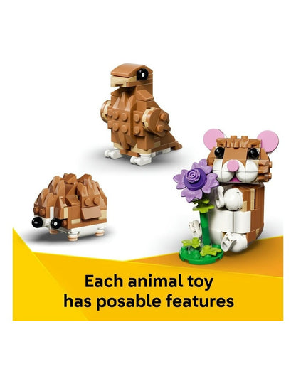 Creator Cute Hamster With A Flower 31376