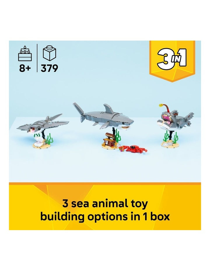Creator Fierce Shark With A Treasure Chest 31381