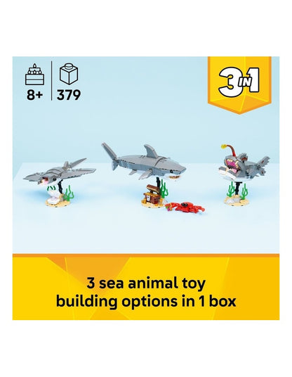 Creator Fierce Shark With A Treasure Chest 31381