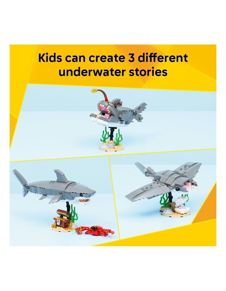 Creator Fierce Shark With A Treasure Chest 31381