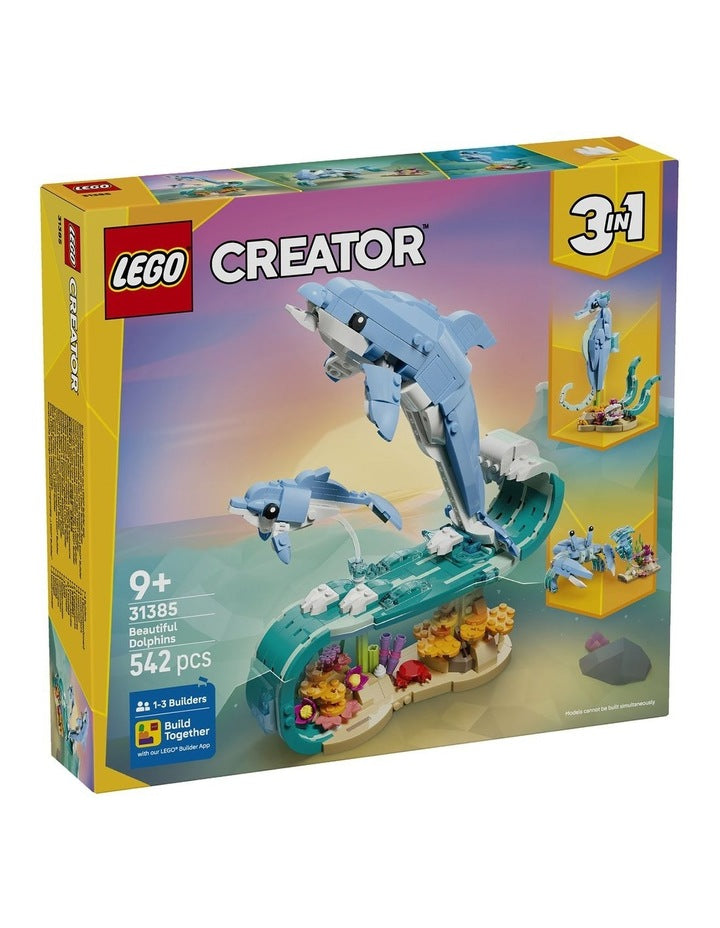 Creator Sea Animals Beautiful Dolphins 31385