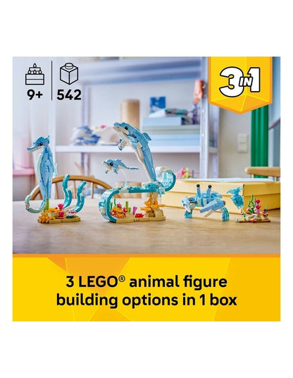 Creator Sea Animals Beautiful Dolphins 31385