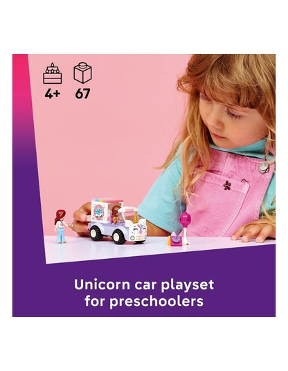Friends Unicorn Cake Delivery Car 42675