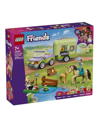 Friends Horse And Baby Foal Trailer 42695