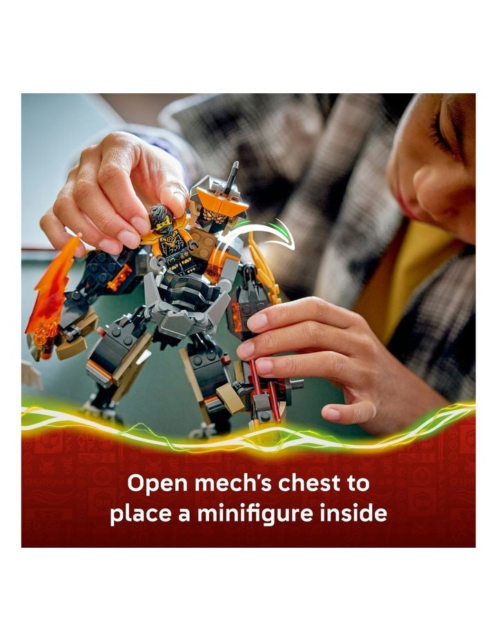Ninjago Cole's Mission Mech And Dragon Zane 71854