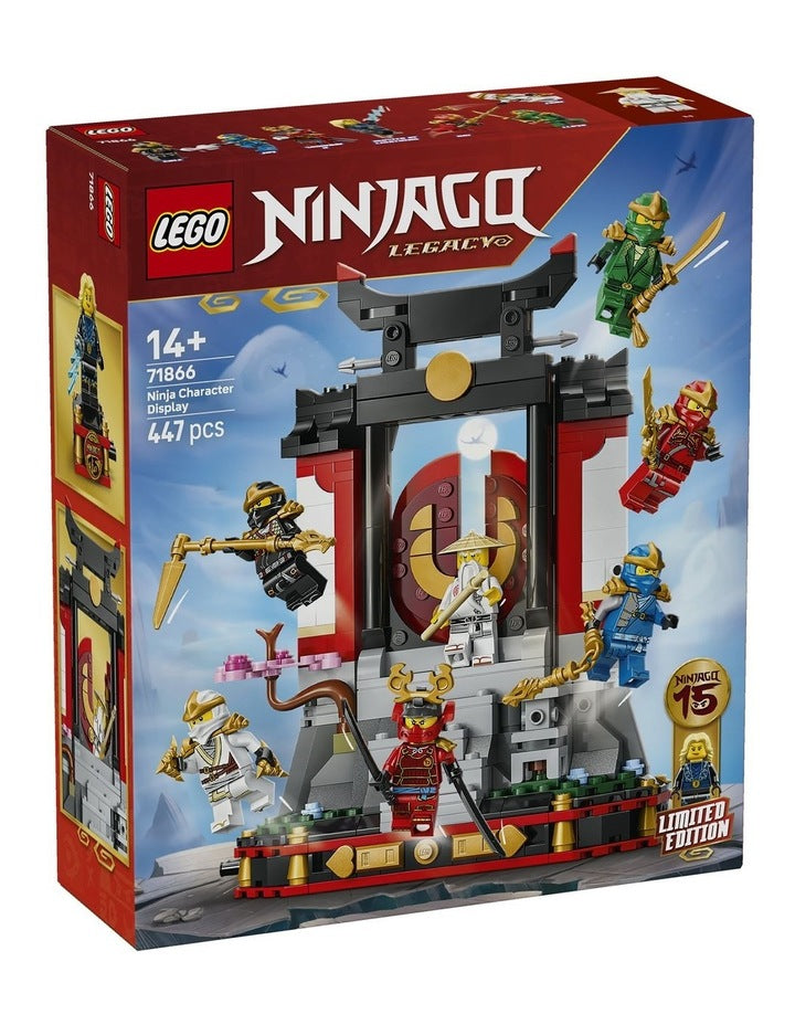 Ninjago Ninja Character Display 15th Anniversary 71866