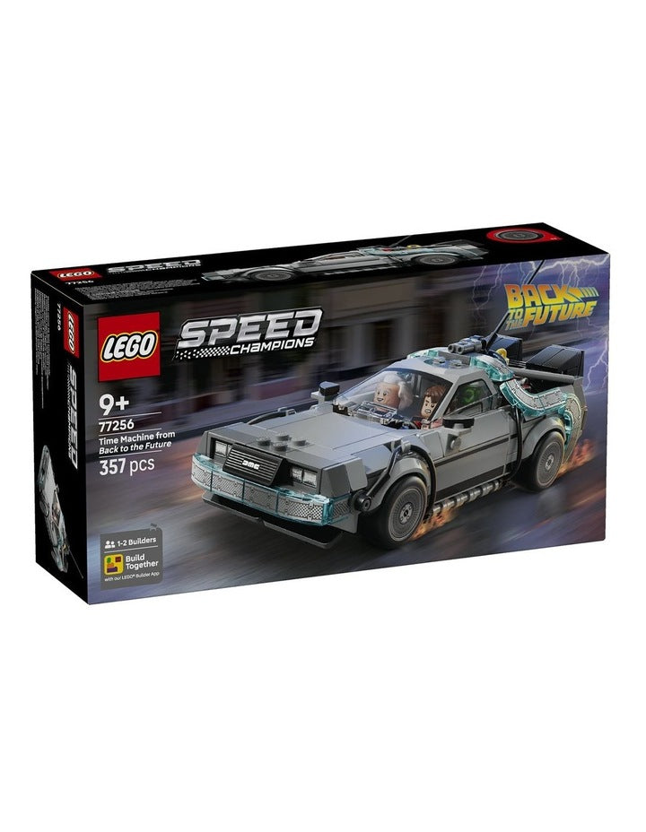 Speed Champions Time Machine From Back To The Future 77256