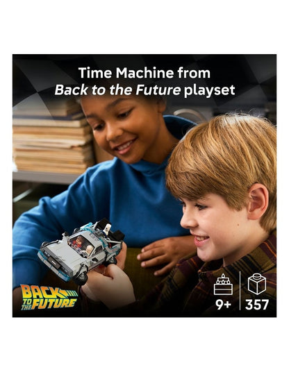 Speed Champions Time Machine From Back To The Future 77256