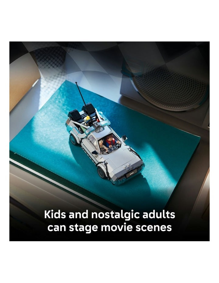 Speed Champions Time Machine From Back To The Future 77256