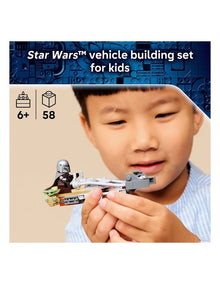 Star Wars The Mandalorian And Grogu's Speeder Bike 75436