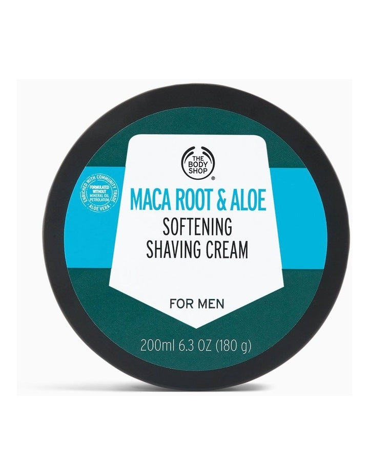 Maca Root And Aloe Softening Shaving Cream