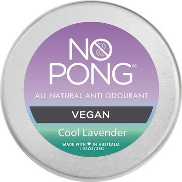 No Pong Cool Lavender Solid Deodorant 35g