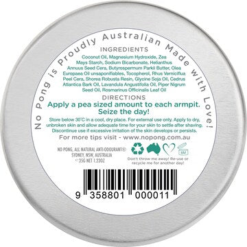 No Pong Cool Lavender Solid Deodorant 35g