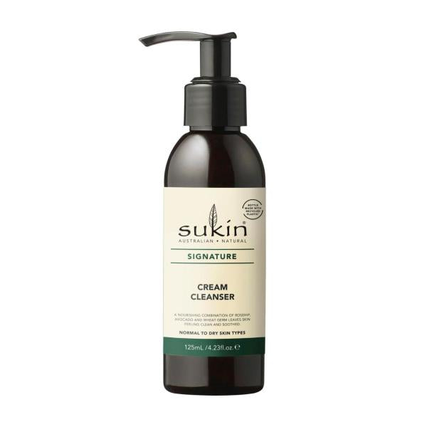 SUKIN CREAM CLEANSER PUMP 125ML