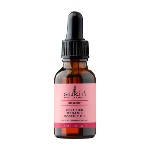 SUKIN CERTIFIED ORGANIC ROSE HIP OIL 25ML