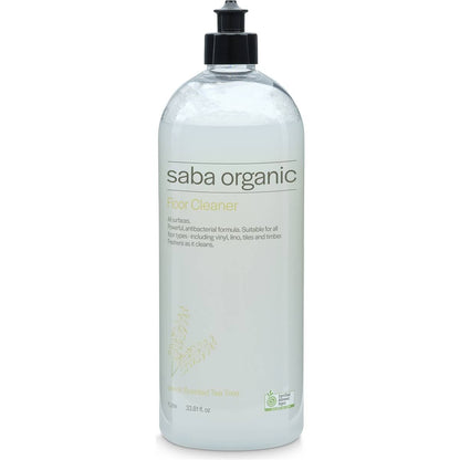 Saba Organics Floor Cleaner Lemon Scented Tea Tree 1L