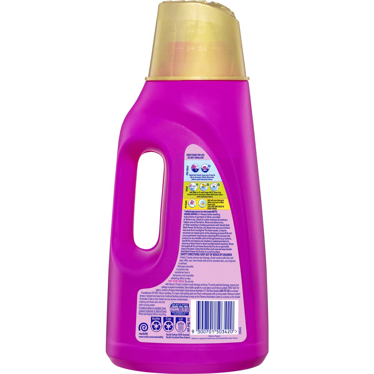 Vanish Gold Stain Remover Gel 2L