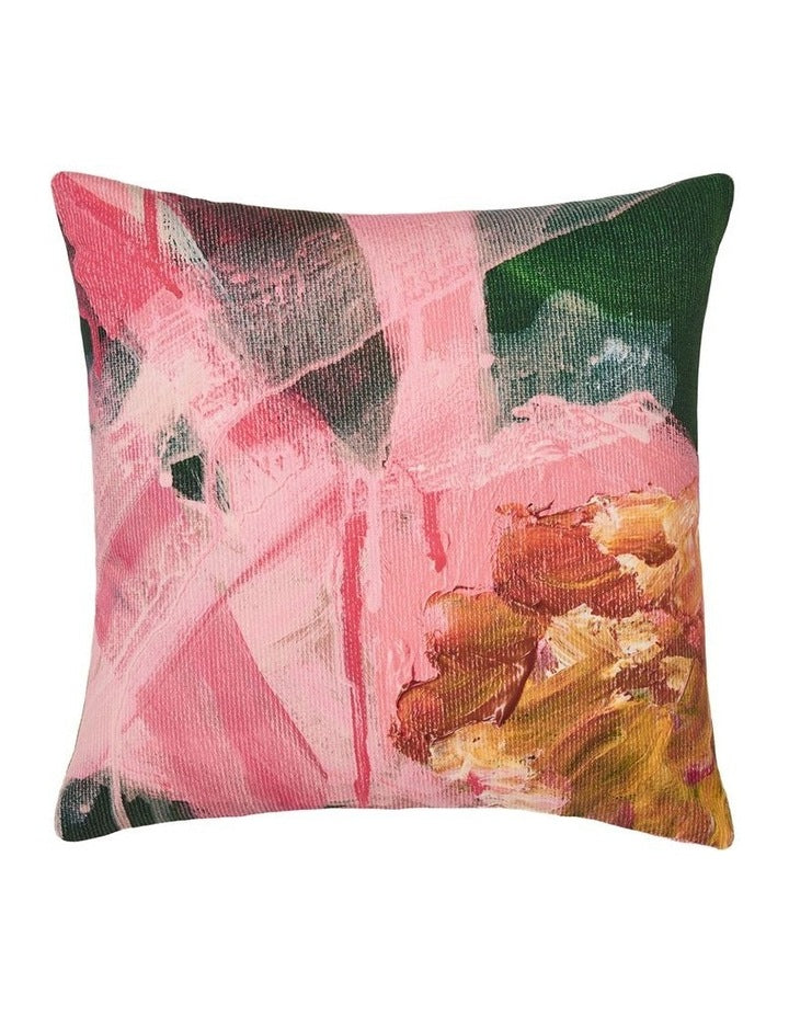 Echinacea Flowers Cushion 48x48cm in Pink
