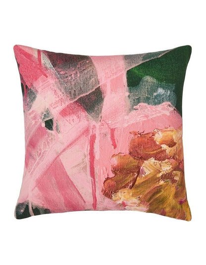 Echinacea Flowers Cushion 48x48cm in Pink