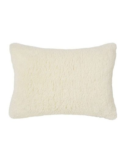 Shetland Faux Fur Cushion 40x60cm in Cream