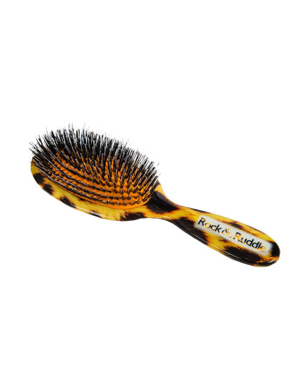 Large Mixed Bristle Brush - Leopard Print