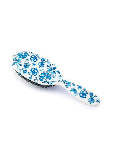 Large Mixed Bristle Brush - Pretty Blue