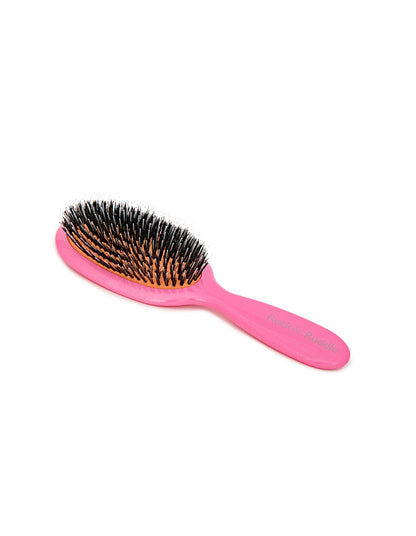 Large Mixed Bristle Brush - Tickled Pink