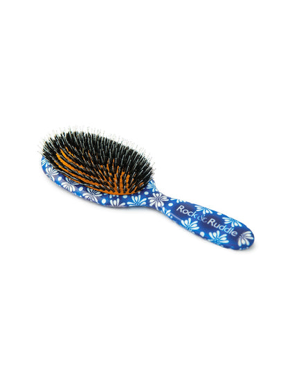 Large Mixed Bristle Brush - Tile Blue