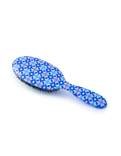 Large Mixed Bristle Brush - Tile Blue