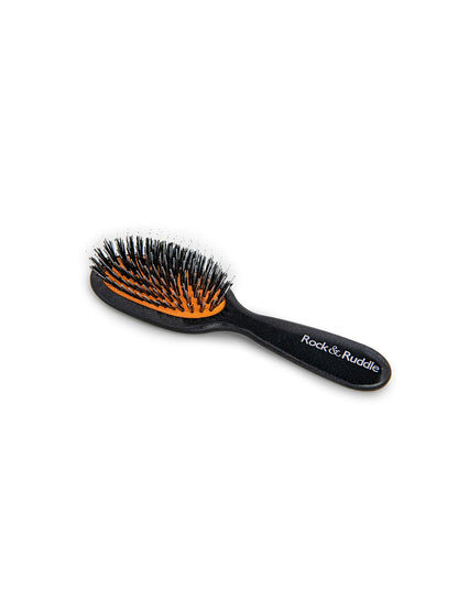 Small Mixed Bristle Brush - Black Stardust