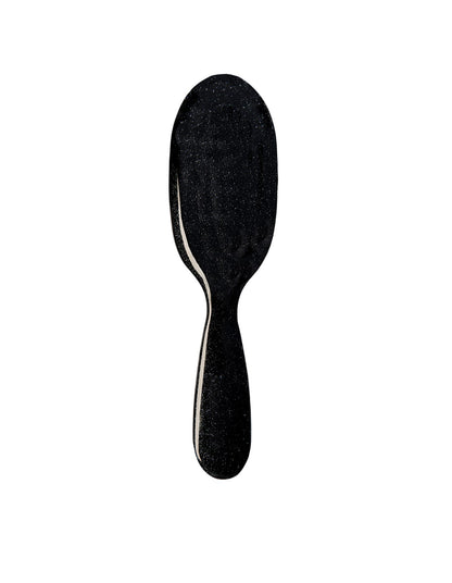 Small Mixed Bristle Brush - Black Stardust