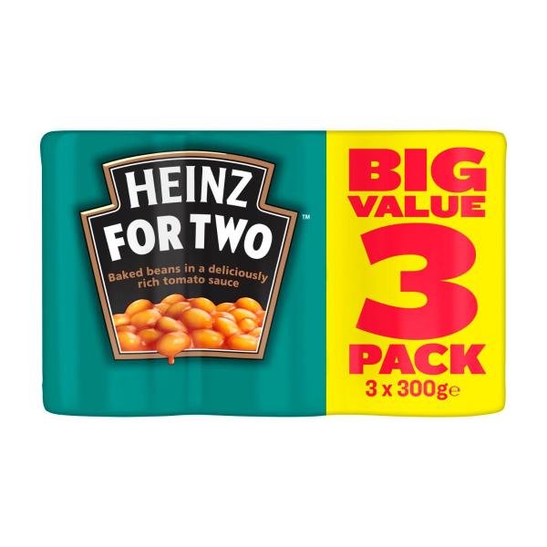 HEINZ BAKED BEANS IN TOMATO SAUCE BEANS 3 PACK