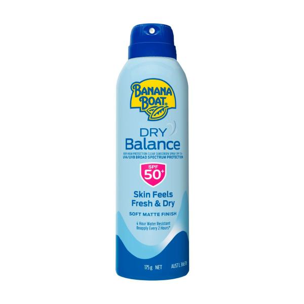 BANANA BOAT SPF 50+ DRY BALANCE SPRAY 175G