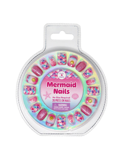3D MERMAID SPARKLE PRESS ON NAILS