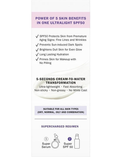 Super SPF50 Fluid Moisturiser 50ml