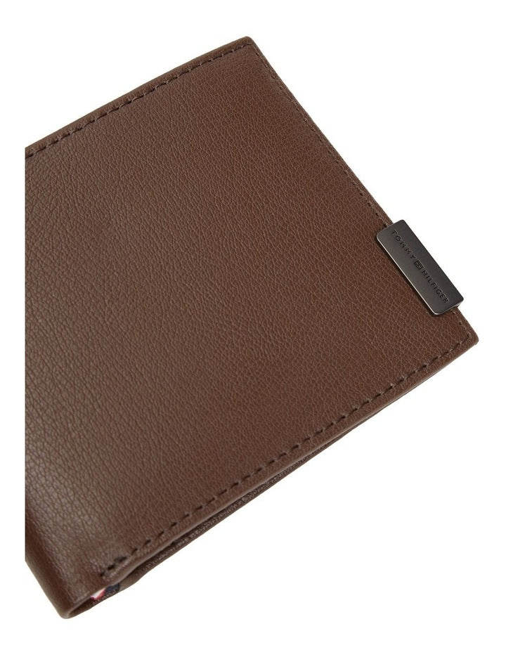 Hardware Mini Credit Card Wallet in Brown
