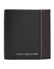 Central Trifoild Wallet in Black