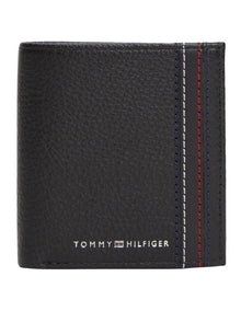 Central Trifoild Wallet in Black