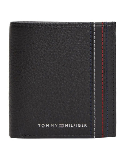 Central Trifoild Wallet in Black