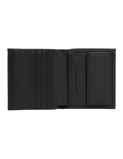 Central Trifoild Wallet in Black