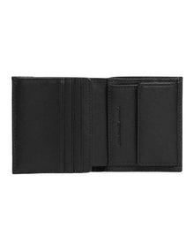Central Trifoild Wallet in Black