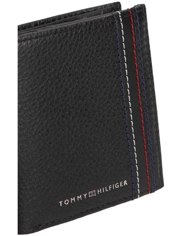 Central Trifoild Wallet in Black