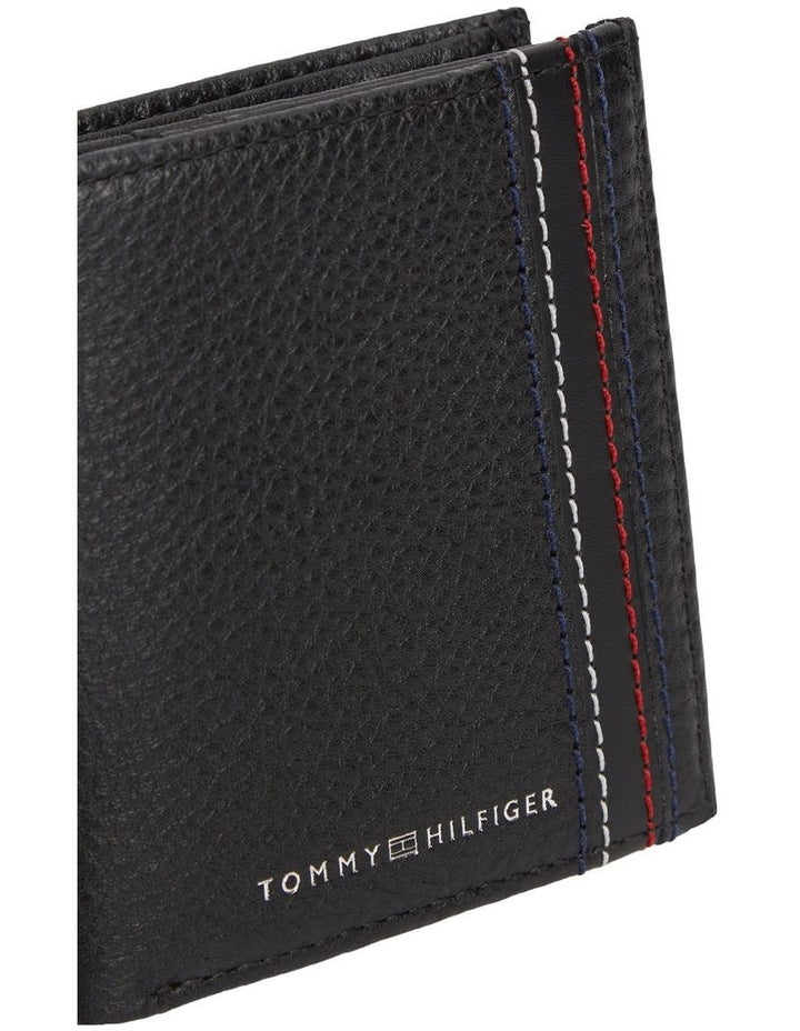 Central Trifoild Wallet in Black