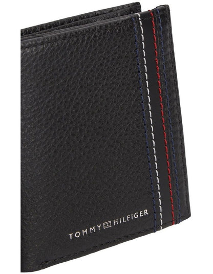 Central Trifoild Wallet in Black