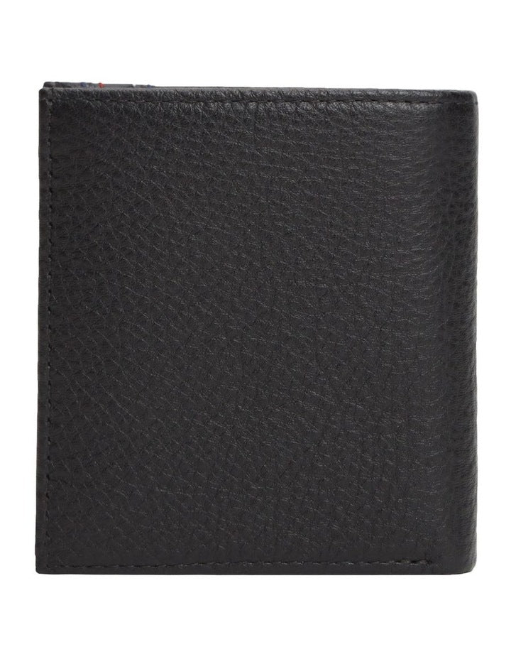 Central Trifoild Wallet in Black