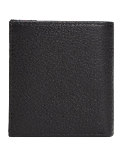 Central Trifoild Wallet in Black