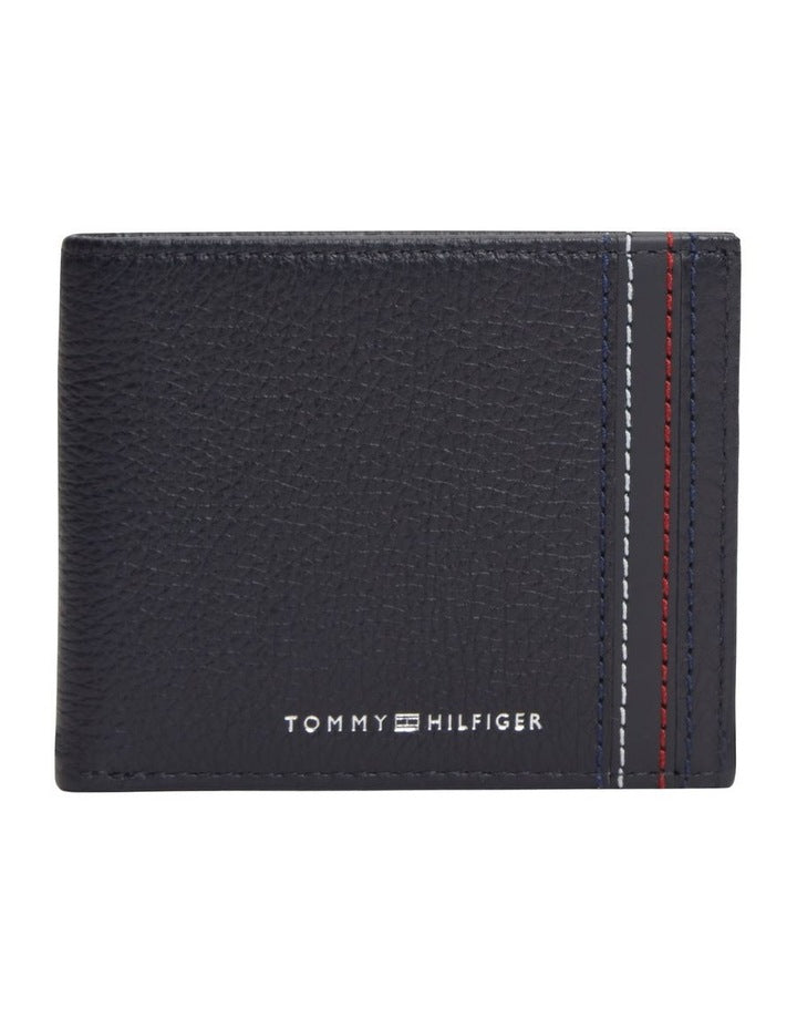 Central Mini Credit Card Wallet in Navy