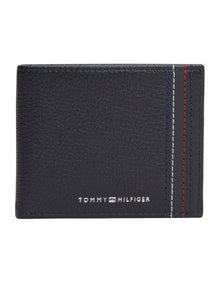 Central Mini Credit Card Wallet in Navy
